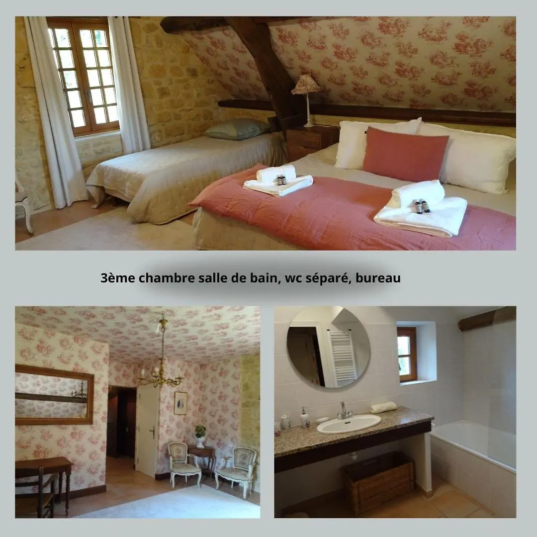 Chateau A Gourdon Dans Le Lot 구르동-앙-케르시