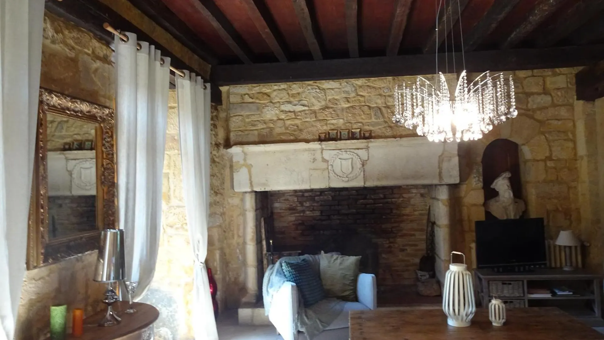 빌라 Chateau A Gourdon Dans Le Lot 프랑스
